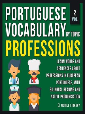 Professions--Portuguese Vocabulary by Topic--Vol 2 - Audiobook